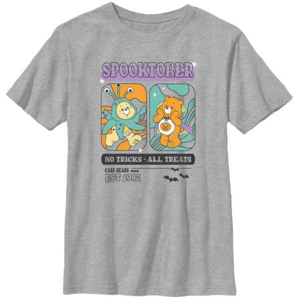 Youth Mad Engine  Heather Gray Care Bears T-Shirt
