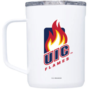 Corkcicle UIC Flames 16oz. Primary Mark Mug