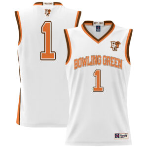 Unisex GameDay Greats #1 White Bowling Green St. Falcons Lightweight Basketball Jersey