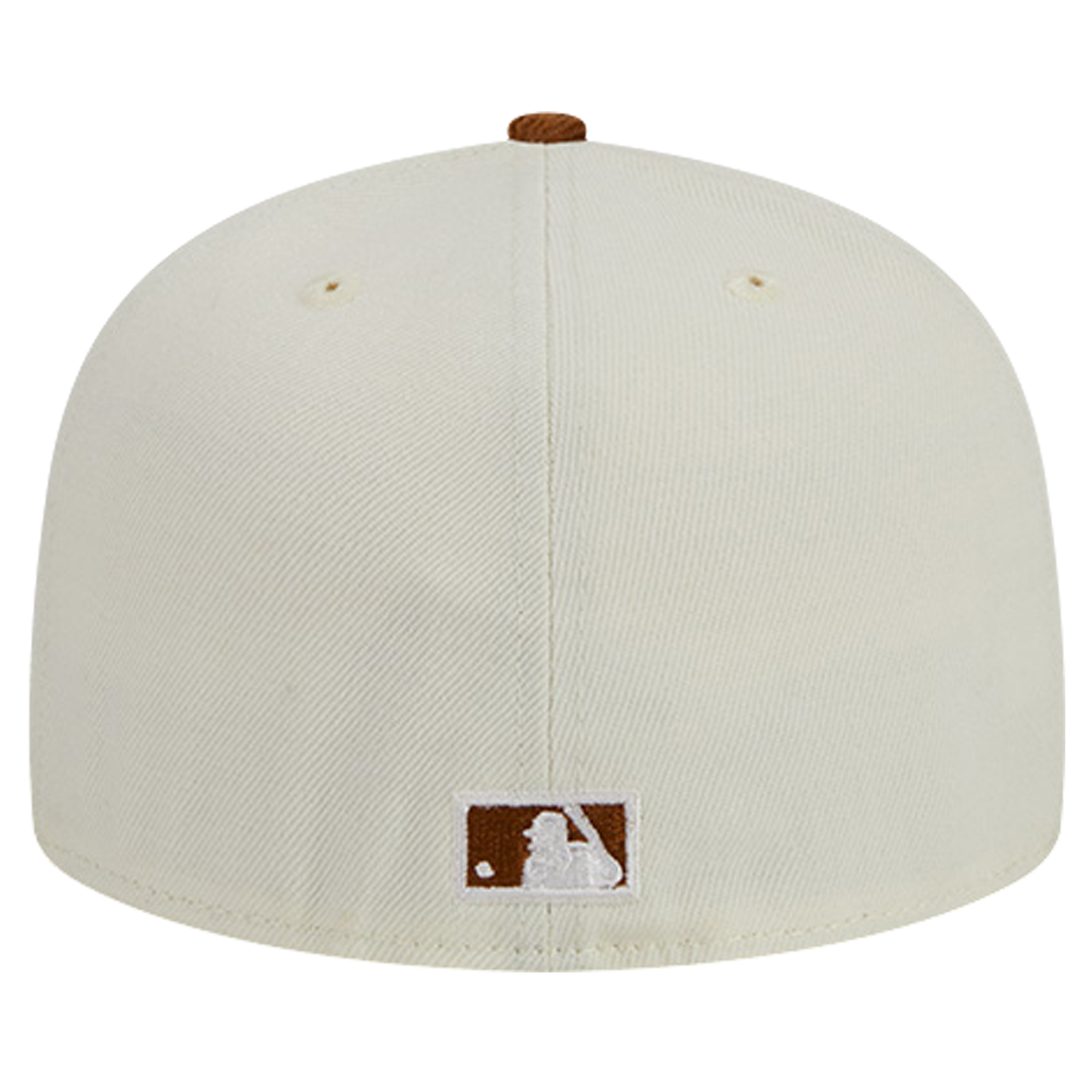 Men's New Era Cream Philadelphia Phillies Chrome Corduroy Visor 59FIFTY Fitted Hat - Image 10