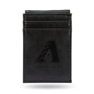 Black Arizona Diamondbacks Front Pocket Wallet