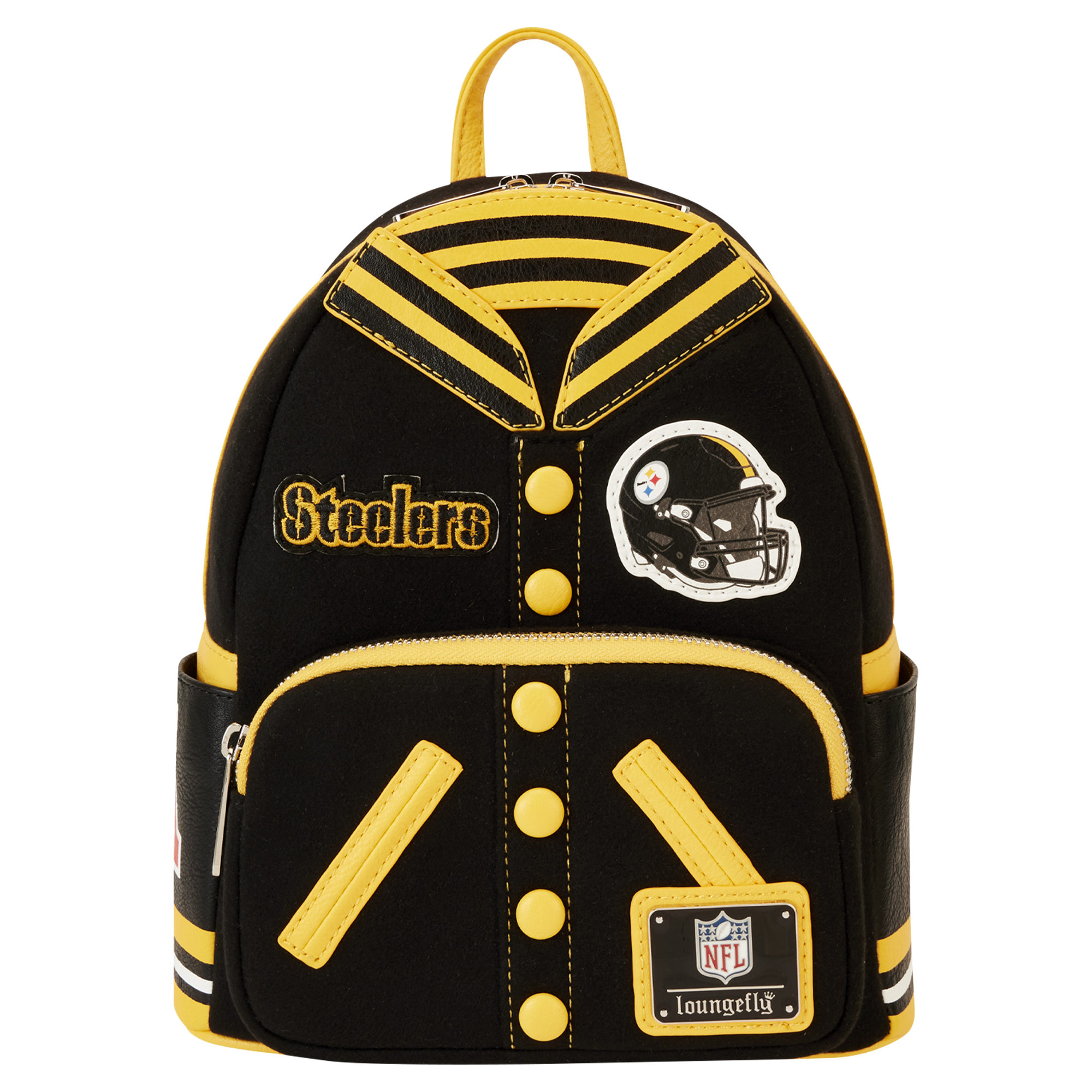 Loungefly Pittsburgh Steelers Varsity Mini Backpack - Image 2