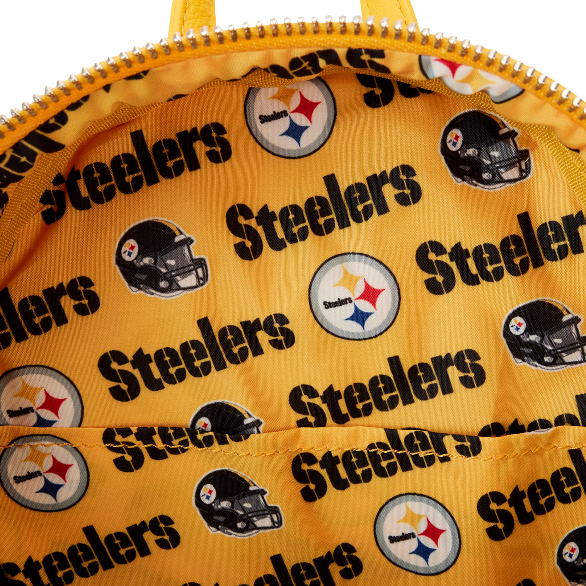 Loungefly Pittsburgh Steelers Varsity Mini Backpack - Image 8