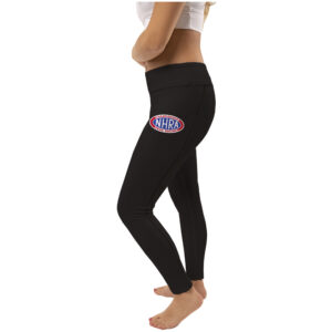 Girls Youth Vive La Fete Black NHRA Leggings