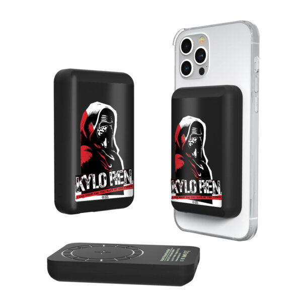 Keyscaper Kylo Ren Black Star Wars Ransom 5000mAh Wireless Magnetic Power Bank