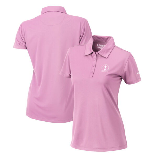 Women's 2024 U.S. Amateur Four-Ball Columbia Pink Omni-Wick Birdie Polo - Image 5