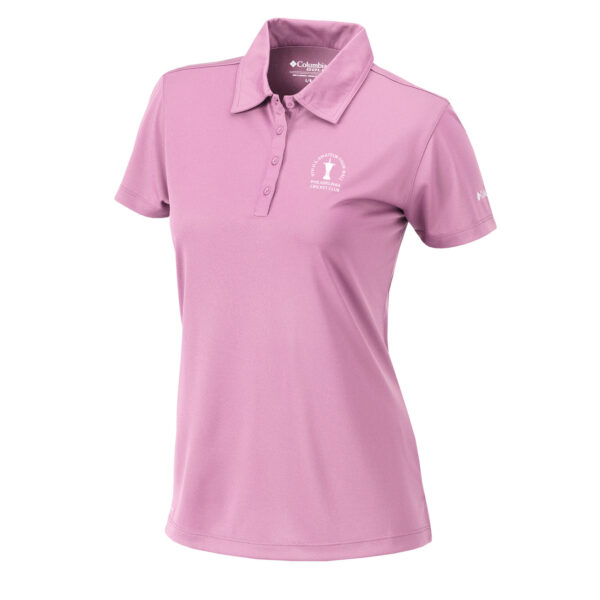 Women's 2024 U.S. Amateur Four-Ball Columbia Pink Omni-Wick Birdie Polo - Image 6