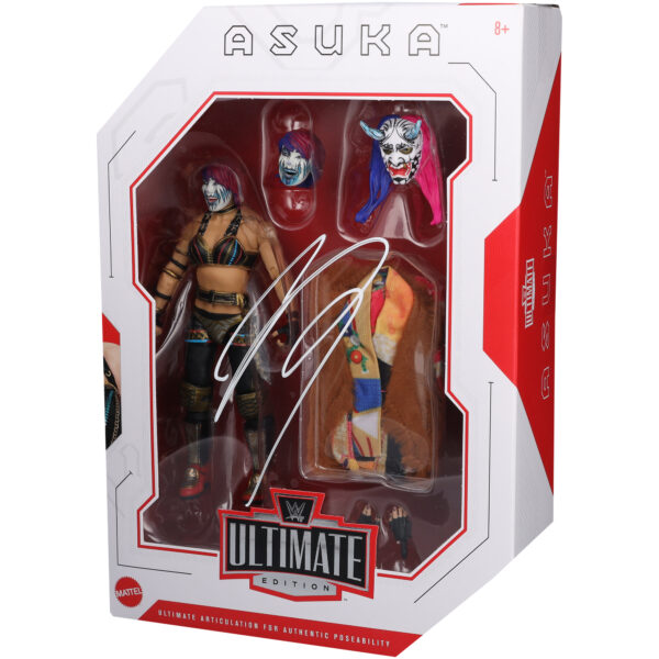 Asuka WWE Autographed Mattel Ultimate Edition Wave 20 Action Figure