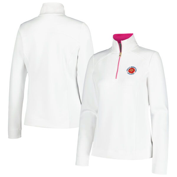Women's 2024 U.S. Women's Open Fairway & Greene White Wells Quarter-Zip Top