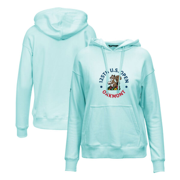Women's 2025 U.S. Open Levelwear Deep Pewter Adorn Pullover Hoodie