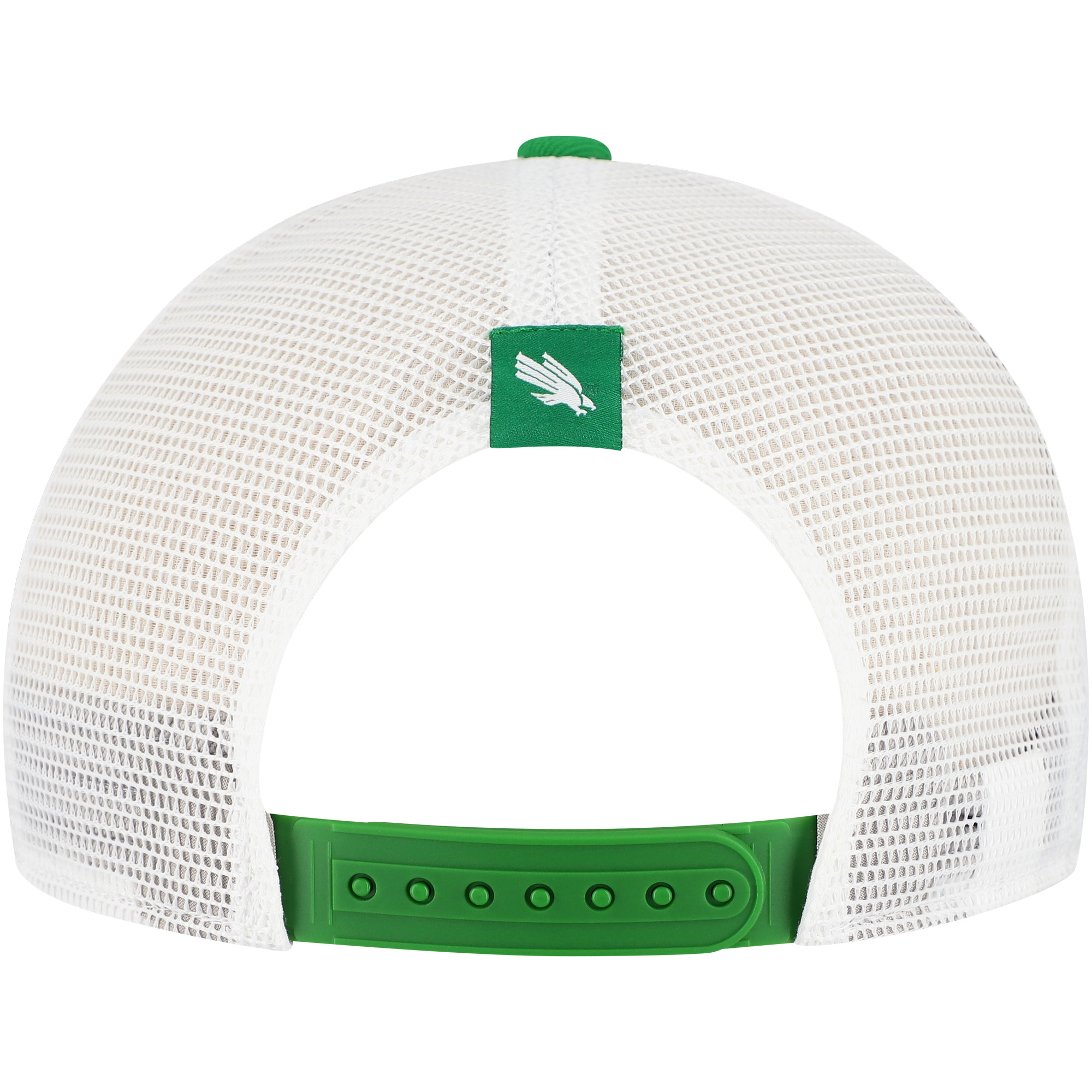 Men's Nike Green North Texas Mean Green 2024/25 Sideline Rise Trucker Adjustable Hat - Image 5