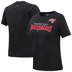 Women's Pro Standard  Black Tampa Bay Buccaneers Classic Slim-Fit T-Shirt