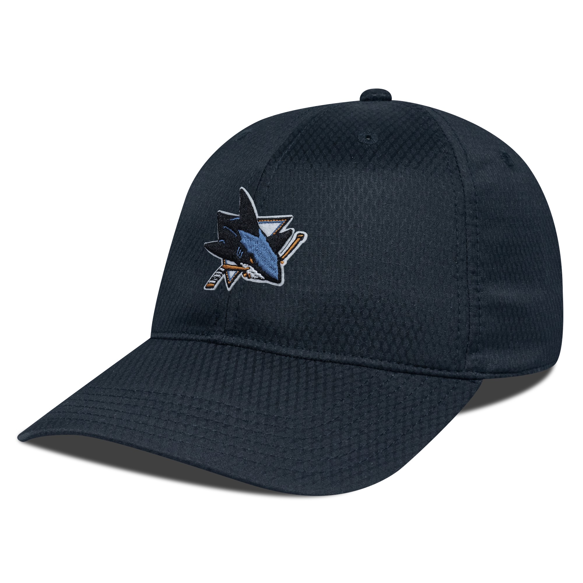 Men's Levelwear Black San Jose Sharks Matrix Adjustable Hat - Image 2