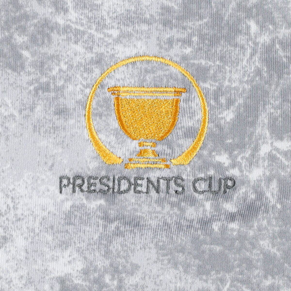 Men's Under Armour  Gray Presidents Cup Playoff 3.0 Print Quarter-Zip Top - Image 10