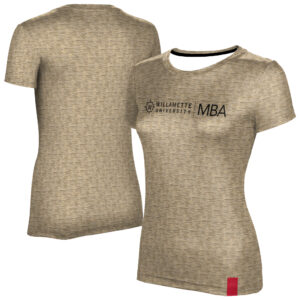 Women's ProSphere  Gold Willamette Bearcats Atkinson Graduate School of Management T-Shirt