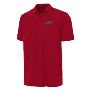 Men's Antigua Red Ole Miss Rebels Era Polo