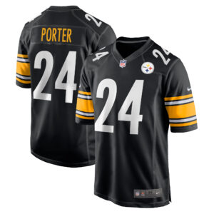 Men's Nike Joey Porter Jr.  Black Pittsburgh Steelers  Game Jersey