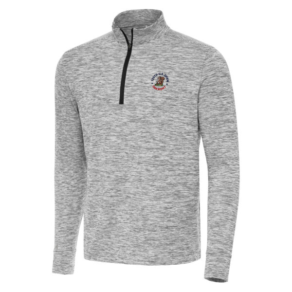Men's 2025 U.S. Open  Antigua Black Cause Quarter-Zip Top