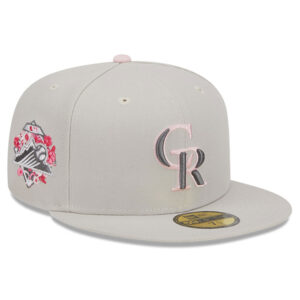 Men's New Era  Khaki Colorado Rockies 2023 Mother's Day On-Field 59FIFTY Fitted Hat