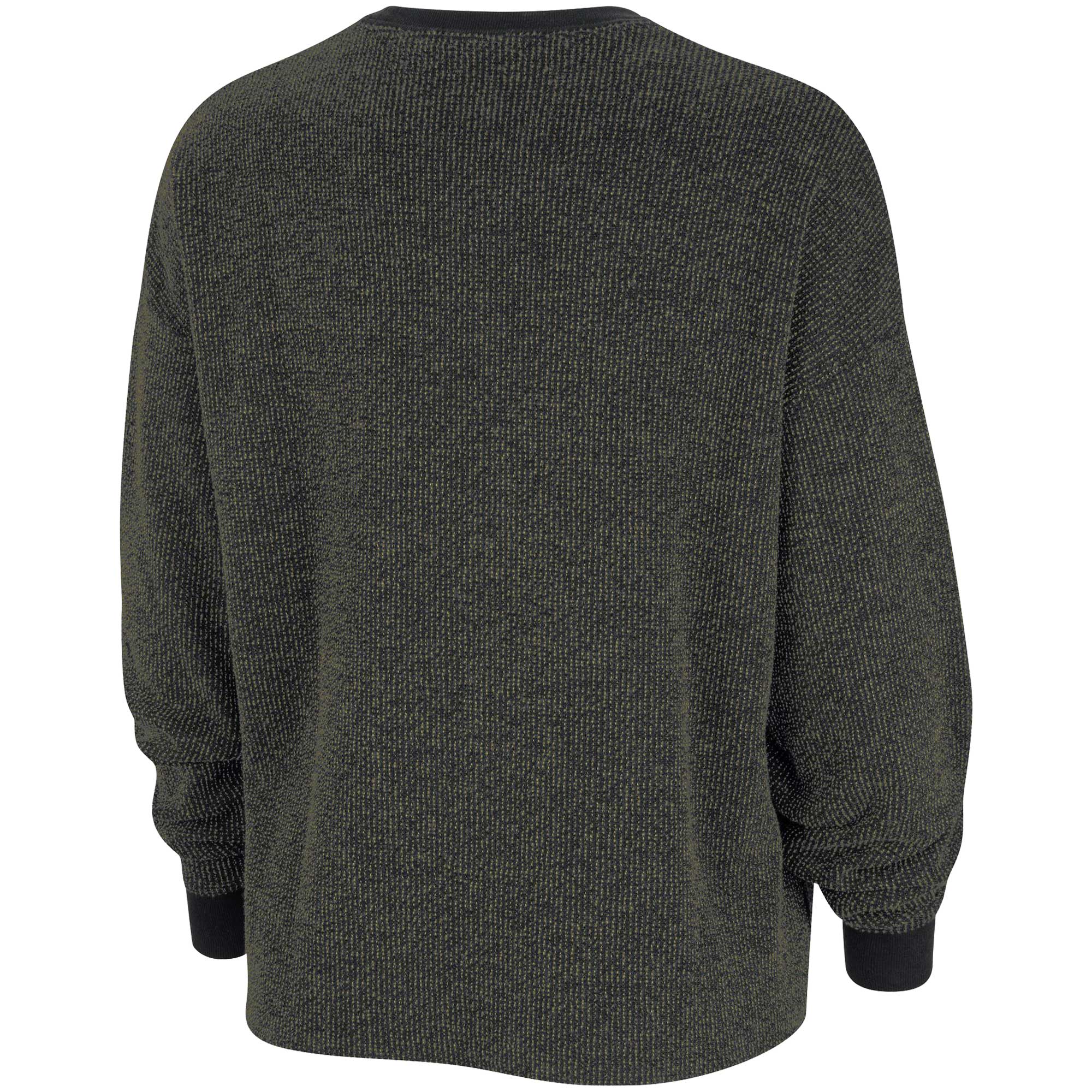 Women's Nike Black Penn State Nittany Lions Yoga Script Pullover Sweatshirt - Image 7