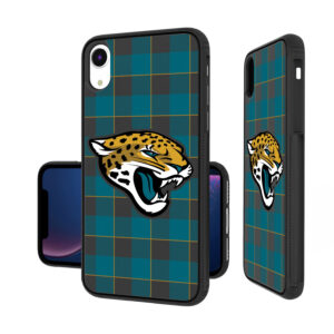 Jacksonville Jaguars iPhone Plaid Design Bump Case
