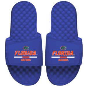 Men's ISlide Royal Florida Gators Split Bar Slide Sandals