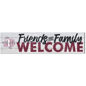 Texas Southern Tigers 10'' x 40'' Friends & Family Welcome Sign