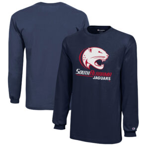 Youth Champion Navy South Alabama Jaguars Jersey Long Sleeve T-Shirt