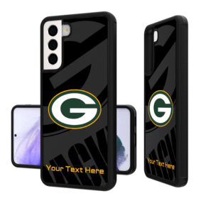 Green Bay Packers Personalized Tilt Design Galaxy Bump Case