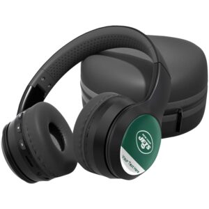 New York Jets Personalized Wireless Bluetooth Headphones & Case