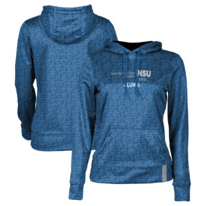 Women's Navy Nova Southeastern Sharks Alumni Pullover Hoodie