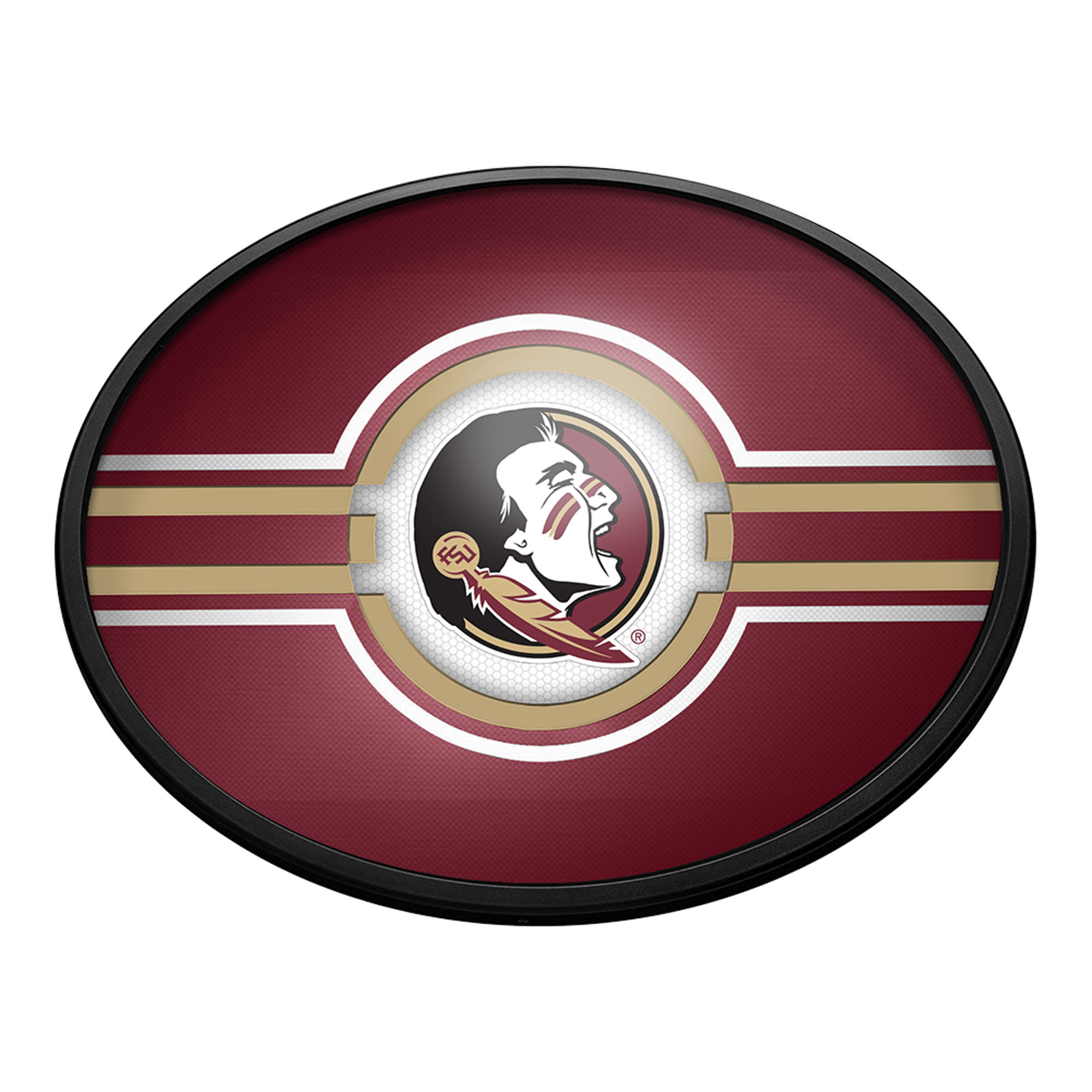 Florida State Seminoles 18'' x 14'' Logo Slimline Illuminated Wall Sign - Image 7