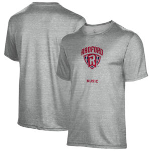 Men's Gray Radford Highlanders Music Name Drop T-Shirt