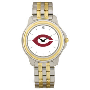 Men's Silver UChicago Maroons Two-Tone Wristwatch