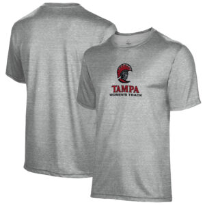 Men's Gray University of Tampa Spartans Women's Track Name Drop T-Shirt
