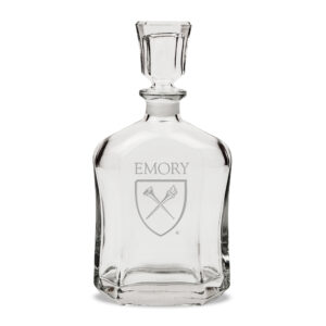 Emory Eagles 23.75oz. Crystal Whisky Decanter