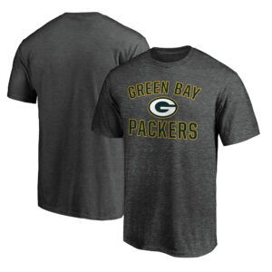 Men's Charcoal Green Bay Packers Victory Arch T-Shirt