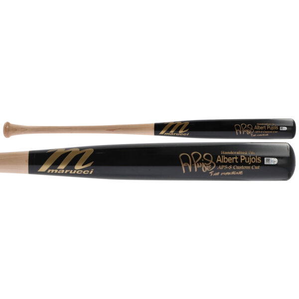 Albert Pujols St. Louis Cardinals Autographed Marucci Game Model Bat with "The Machine" Inscription