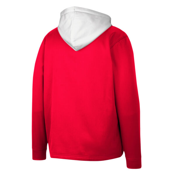 Men's Colosseum Scarlet Nebraska Huskers Luge 3.0 Quarter-Zip Hoodie - Image 4