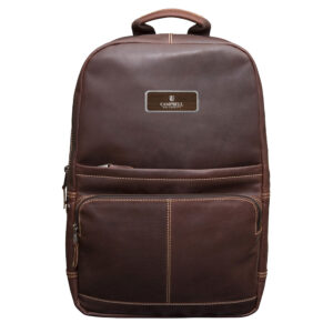 Brown Campbell Fighting Camels Logo Plate Kannah Canyon Backpack