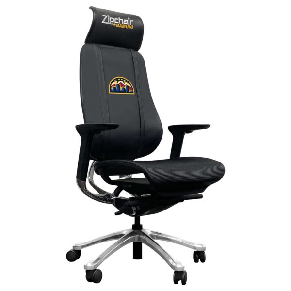 Black Denver Nuggets Logo PhantomX Gaming Chair