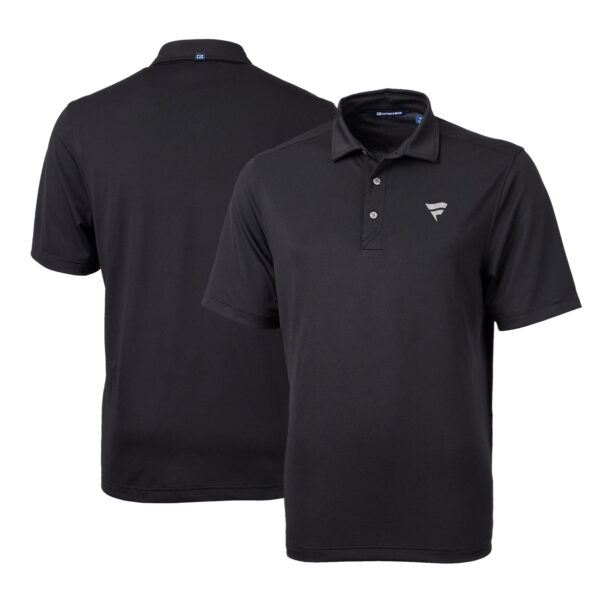 Men's Cutter & Buck Black Fanatics Corporate Virtue Eco Pique Polo