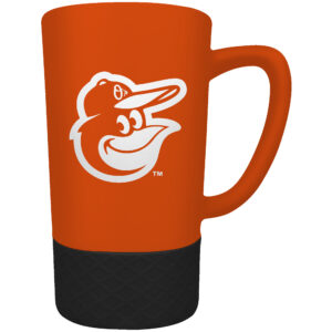 Baltimore Orioles Team Logo 16oz. Laser Etched Jump Mug