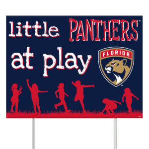 Florida Panthers 24" x 18" Little Fans At Play Yard Sign