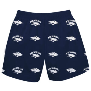Toddler Navy Nevada Wolf Pack Pull On Shorts