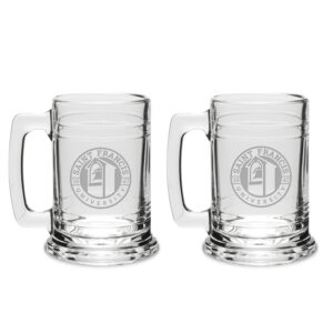 Saint Francis Red Flash 15oz. Two-Piece Colonial Tankard Set