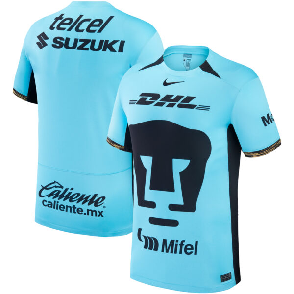 Men's Nike Blue Pumas 2023/24 Third Stadium Replica Jersey - Image 5