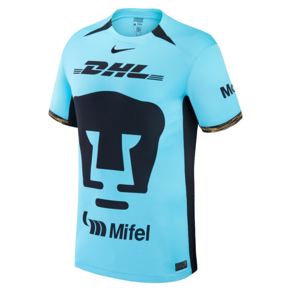 Men's Nike Blue Pumas 2023/24 Third Stadium Replica Jersey - Image 6