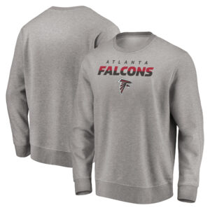 Men's Gray Atlanta Falcons Elevate Play Pullover Sweatshirt