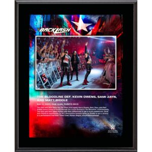 The Bloodline 10.5" x 13" 2023 Backlash Sublimated Plaque